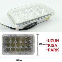 MONDİAL 125 Agk Far Atomu Kare İç 15 Led Li