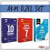 Pegem Yayınları KPSS 2026 Çıkmış Sorular 10 lu Deneme ve Güncel Bilgiler Seti 3 Kitap