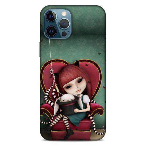 Lopard Apple iPhone 12 Pro Max Uyumlu Kılıf Manipülasyon ☻ (1) Kılıfı Baskılı