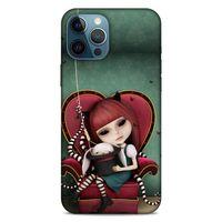 Lopard Apple iPhone 12 Pro Max Uyumlu Kılıf Manipülasyon ☻ (1) Kılıfı Baskılı