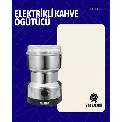 Elektrikli Sessiz Kahve Öğütücü | Çok Fonksiyonlu, 200w, Ab Fişli, Kolay Temizlenir