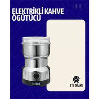 Elektrikli Sessiz Kahve Öğütücü | Çok Fonksiyonlu, 200w, Ab Fişli, Kolay Temizlenir