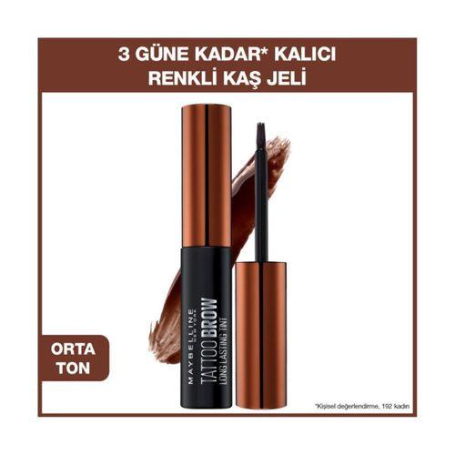 Maybelline New York Tattoo Brow Geçici Kaş Dövmesi - Orta Ton