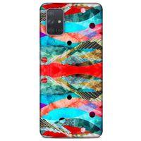 Samsung Galaxy A71 Kılıf Pastel Renkler (22) Tam Koruma Kılıfı Cam Göbeği