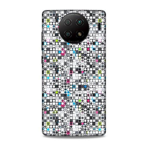 Lopard Xiaomi Redmi Note 9 5g Uyumlu Kılıf Geometrix (8) Baskılı Kılıf