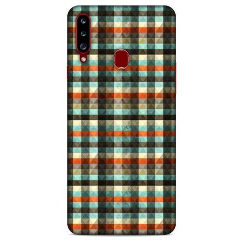 Geometrix 68 Samsung Galaxy A20s Kılıf Silikon Kapak