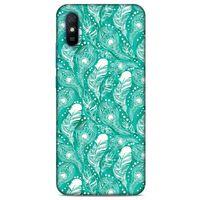 Xiaomi Redmi 9A Kılıf Desenli Özel Seri Tüyler (45) Liquid Air Kılıf