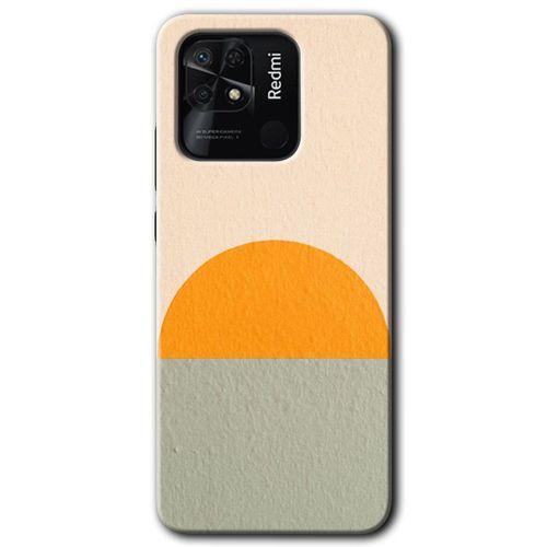 Xiaomi Redmi 10C HD Baskılı Kılıf + 9D Tam Ekran Koruyucu - Color Wall