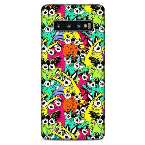 Graffitix (36) Desenli Silikon Kapak Samsung Galaxy S10 Kılıf