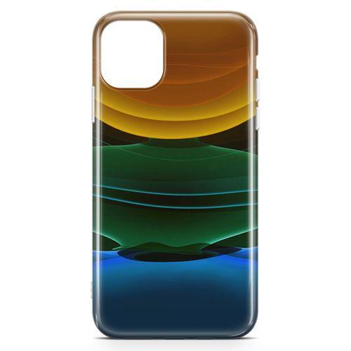 Apple iPhone 11 Kılıf Yer Gök Güneş Arka Kapak Koruma Desenli Full Koruyucu