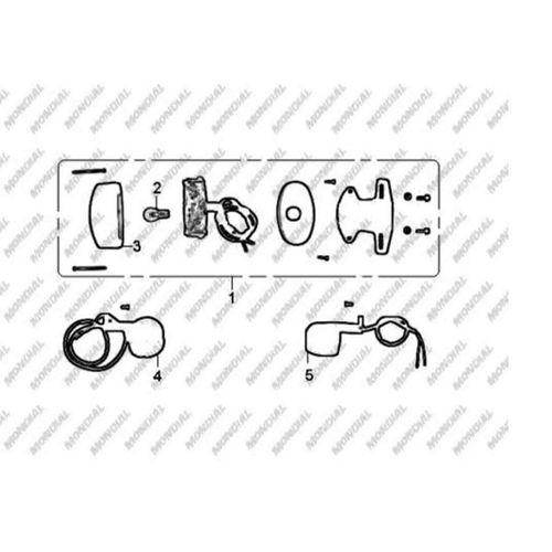 MONDİAL Hyena Arka Sinyal Sağ Orj