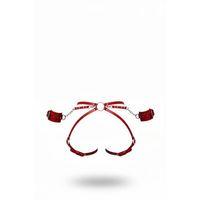 Kırmızı Harness Takım Zincir Detaylı Kelepçeli - Brf270