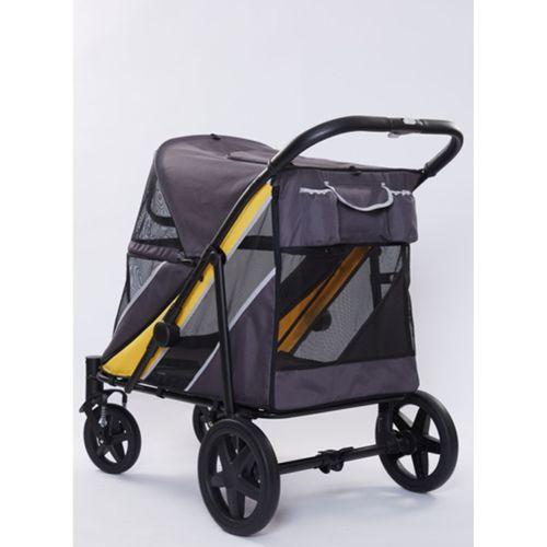 Tommy Evcil Hayvan Arabası Gri 112*65*100cm Max 40kg