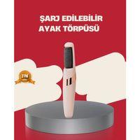 360° Etkili Elektrikli Ayak Bakım Aleti Nasır Giderici