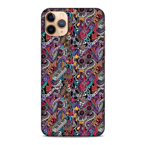 Retro (2) Desen Kabı Renkli Apple Iphone 11 Pro Kılıf