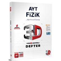AYT Fizik Video Destekli Defter 3D Yayınları