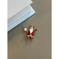 Noel Baba Broş - Kırmızı