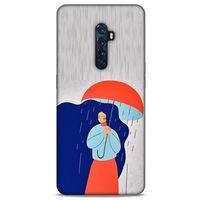 Oppo Reno 2 Kılıf Depresyon (6) Silikon Kılıf Su Yeşili