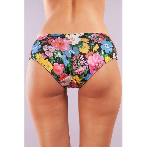 Garden Boy Short, Kadın Dantelli Çiçek Baskılı Şort Külot