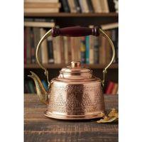 Turna Bakır Maraş Demlik Zımba İşleme Kırmızı Turna1960-1