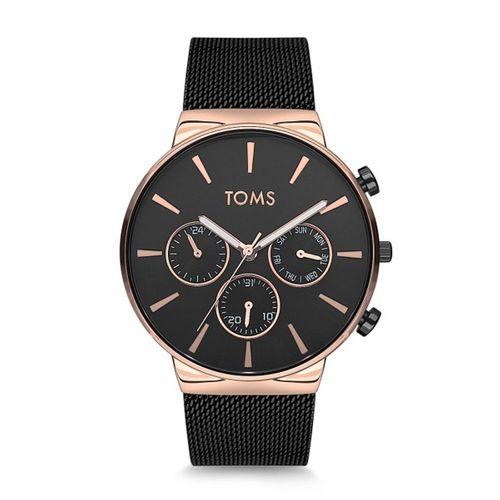 Toms Siyah Hasır Kordon Erkek Kol Saati TM1697C-1053-R TM1697C-1053-R