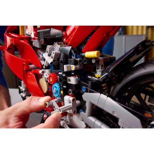 Eğitici Çocuk 42202 Lego Technic Ducati Panigale V4 S Motosiklet 1603 parça +18 yaş