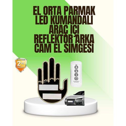 Uzaktan Kumandalı Led El Park Uyarı Cihazı Suya Dayanıklı Enerji Tasarruflu