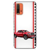 Lopard Xiaomi Redmi Note 9 4g Uyumlu Kılıf PickUpX (2) Kabı Kırmızı