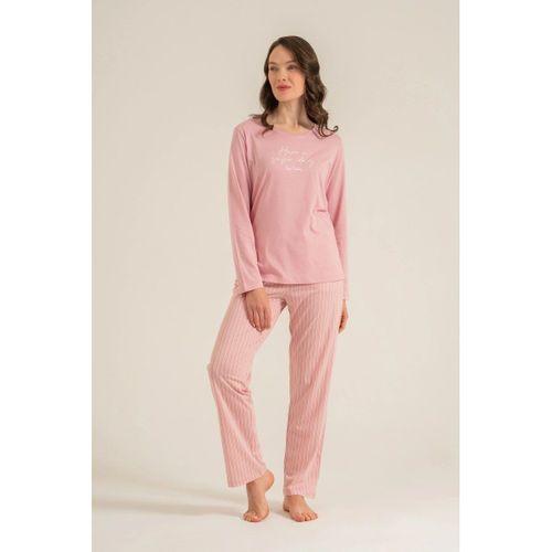 Kadın Pijama Takımı - Uzun Kollu