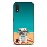 Animax Pug Plajda Samsung Galaxy A01 Kılıf Desenli Silikon