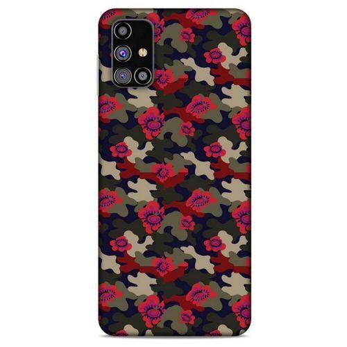 Kamuflaj 70 Samsung Galaxy M31s Kılıf Silikon Kapak