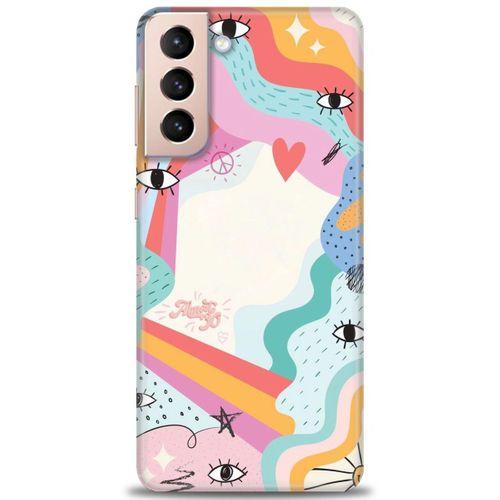 Samsung Galaxy S21 FE Kılıf HD Baskılı Kılıf - Almost + Tam Ekran Koruyucu