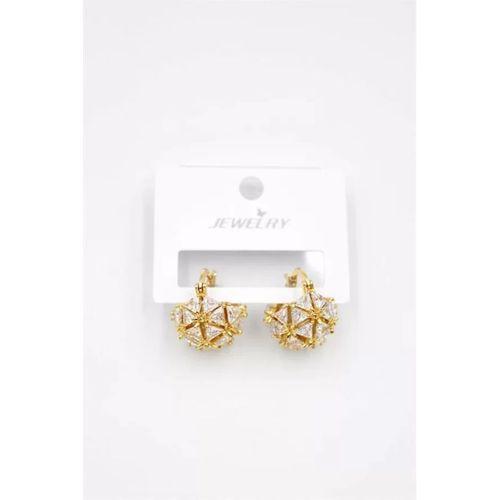 Baget Çanta Küpe - Altın