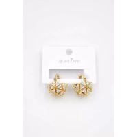 Baget Çanta Küpe - Altın