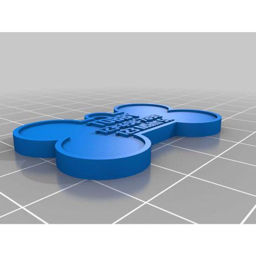 Özelleştirilebilir Köpek Tagi Kemik Tamamen Yapılandırılabilir 3D Baskı (Bu ürün Sadece Plastik parçadır - Almadan Önce Soru Sorabilirsiniz)