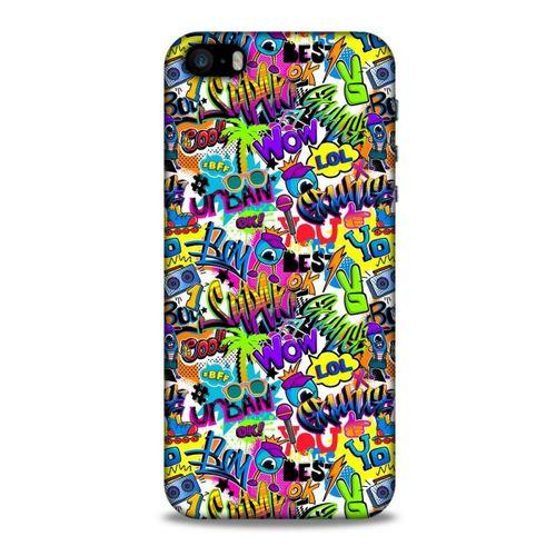 Graffitix (22) Desenli Silikon Kapak Apple Iphone 5 Kılıf