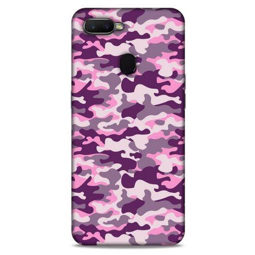 Oppo Ax7 Uyumlu Kılıf Mor Delisi (23) Ultra Koruma Kılıfı Kamuflaj