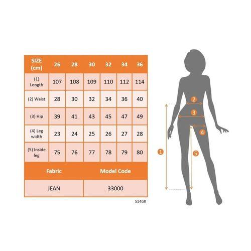 Kadın Yüksek Bel Fermuarlı İspanyol Paçalı Kot Pantolon