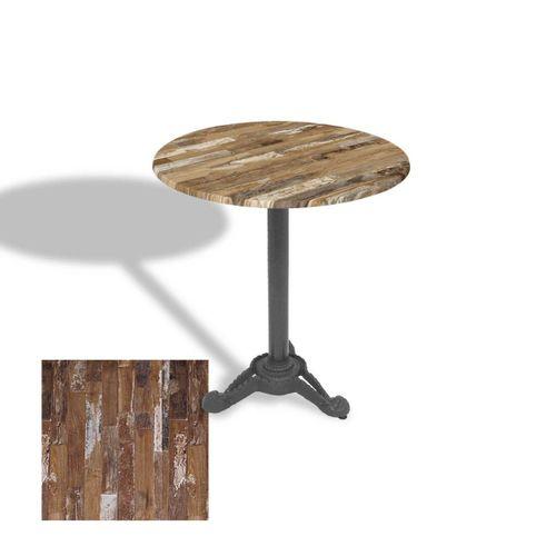 Dockers Çipa Döküm Ayak Yuvarlak Masa Çap 90cm - (Werzalit, Wermodin ve Allzalit Tabla) - Maracaibo