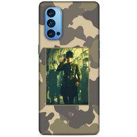 Oppo Reno 4 Pro Kılıf Atatürk (14) Lansman Kılıf Kamuflaj Krem