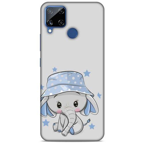 Animax Yavru Fil Oppo Realme C15 Kılıf Desenli Silikon