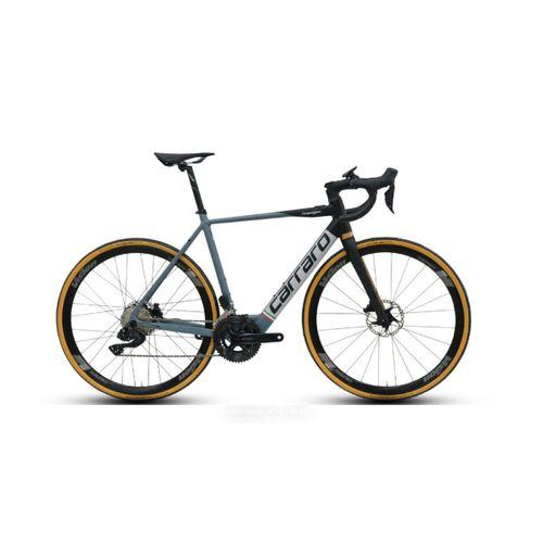 Carraro Competizone 105 Di2 Yol Yarış Bisikleti Mat Siyah-Gri Bronz 54 cm