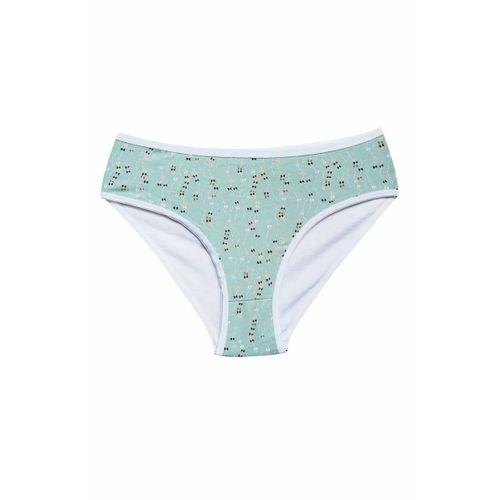 Pamuklu Geniş Kenarlı Likralı Desenli Bato Kadın Külot Desen 3