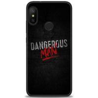 Xiaomi Mi A2 Lite Kılıf HD Baskılı Kılıf - Dangerous Man + Tam Ekran Koruyucu