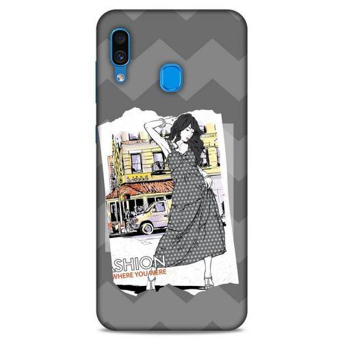 Sokak Modası 19 Samsung Galaxy A30 Kılıf Desenli Silikon
