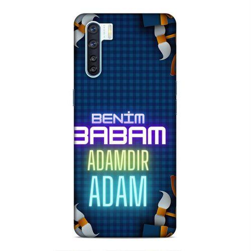 Oppo A91 Kılıf Babalar Gunu Hediyesi Arka Kapak Silikon Koruma Full Koruyucu