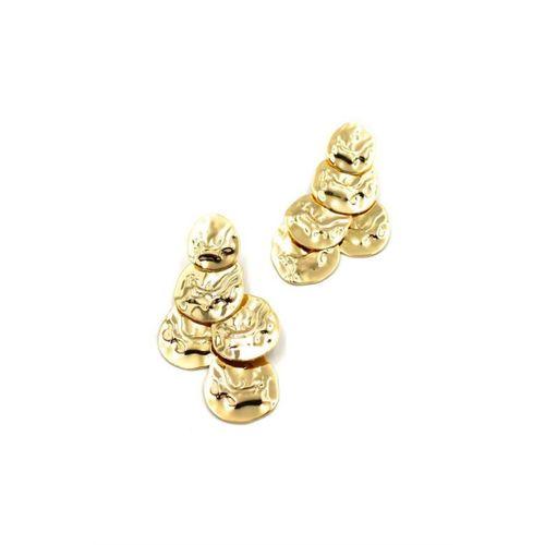 Plaka Küpe - Altın