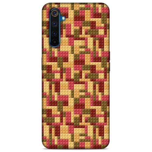 Lopard Oppo Realme 6 Uyumlu Kılıf BloX (47) Crystal Flex Kılıf Kırmızı