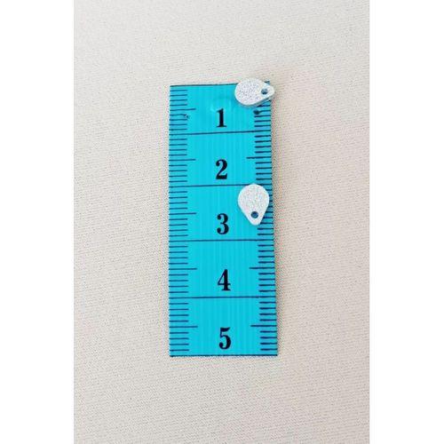 Oya Abiye Bileklik Kolye Pleksi Metalik Plastik Pul Gümüş Renk 8 gram 155 adet - BNC509