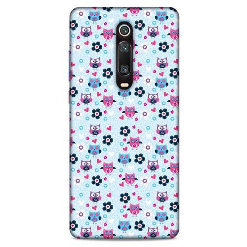 Baykuşlar (4) Desenli Silikon Kapak Telefon Kabı Xiaomi Redmi K20 Pro Kılıf